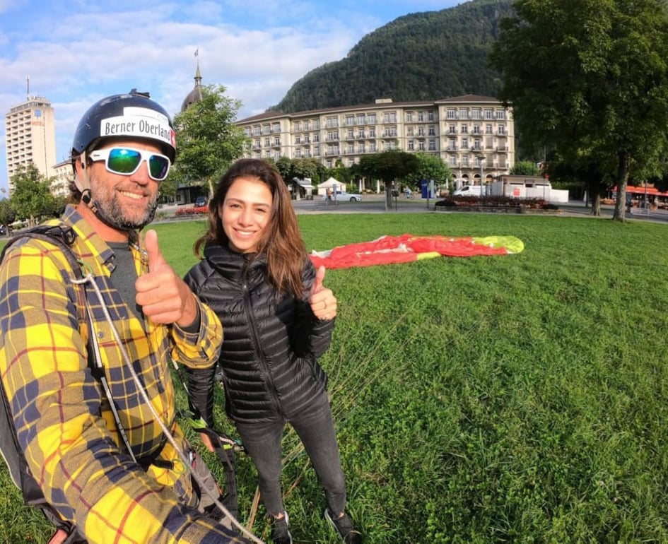 Tooba Siddiqui Vacationing With Family In Switzerland