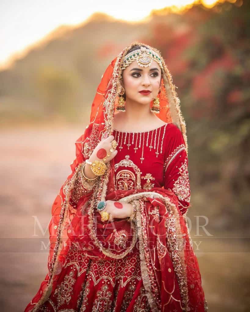 Top Five Elegant Bridal Looks of Yumna Zaidi