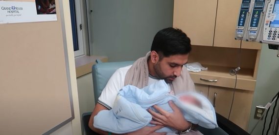 Zaid Ali's New Vlog Is All About His New Born Son Izyan Ali | Reviewit.pk