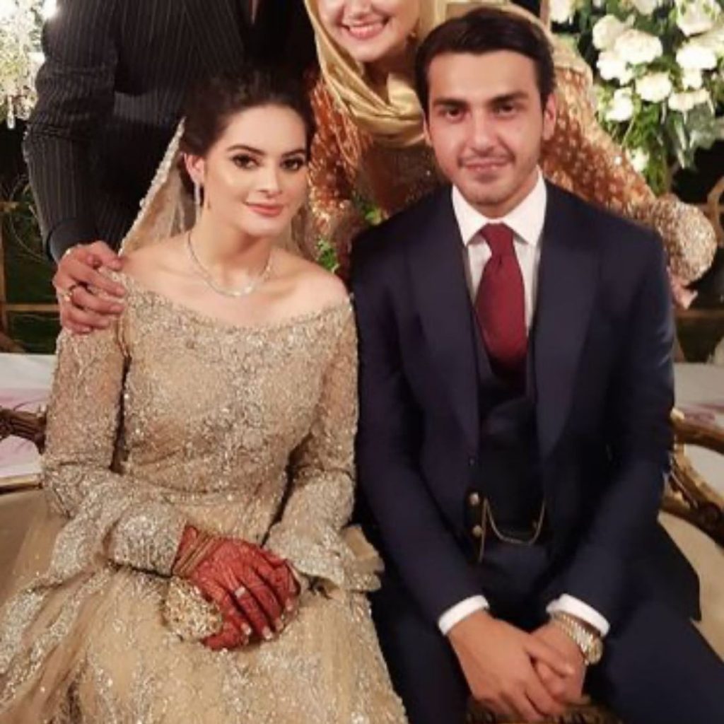 Ahsan Mohsin Ikram & Minal Khan Walima Pictures