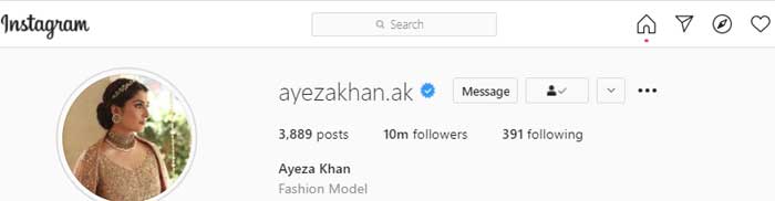 Ayeza Khan Achieves Another Milestone