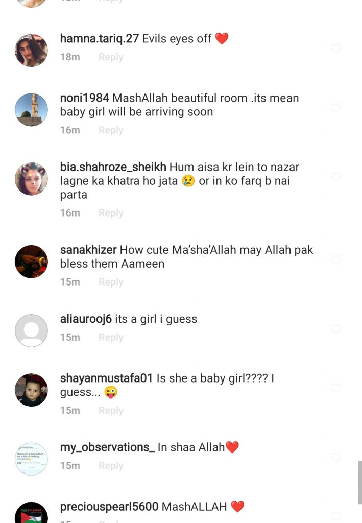 Falak Shabir Excitedly Gives A Peek Into His Baby's Nursery - Comments