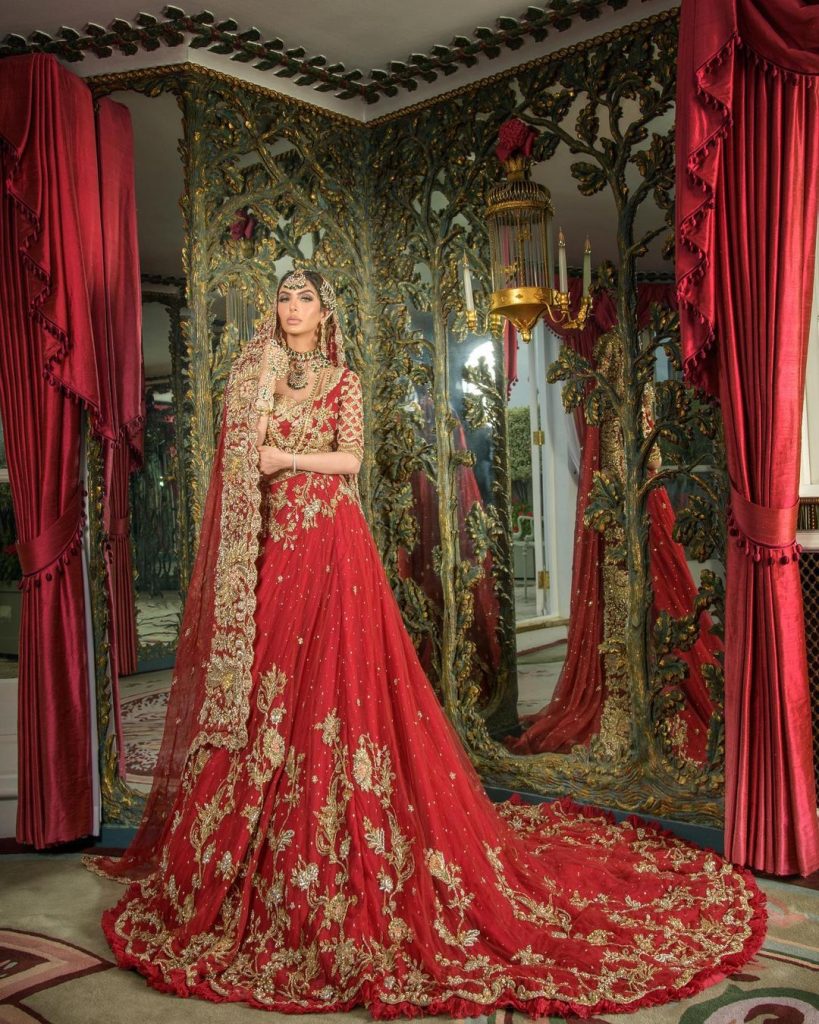 Faryal Makhdoom Epitomizes Beauty In Her Latest Bridal Shoot