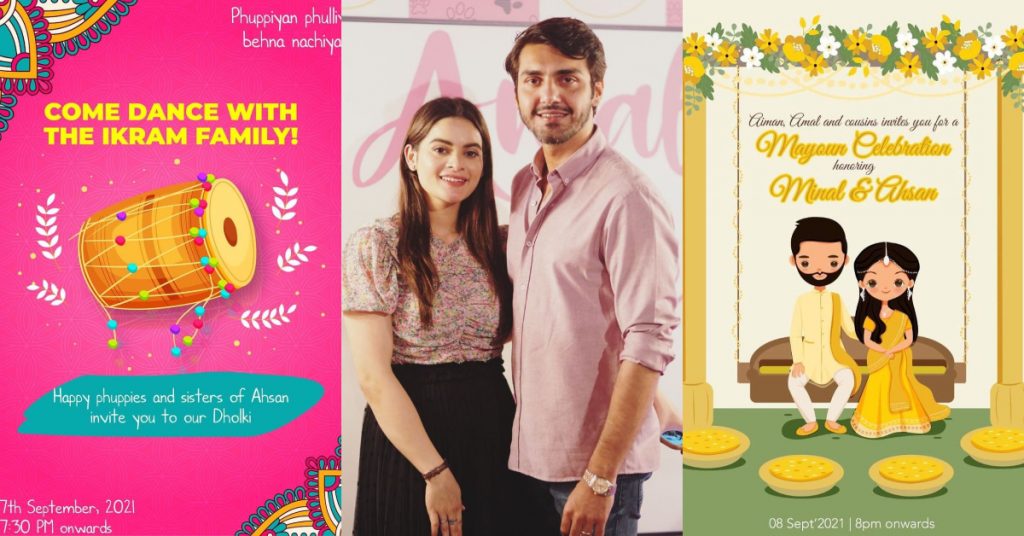 Ahsan Mohsin Ikram Shares Fun Filled Invites For His Wedding Events