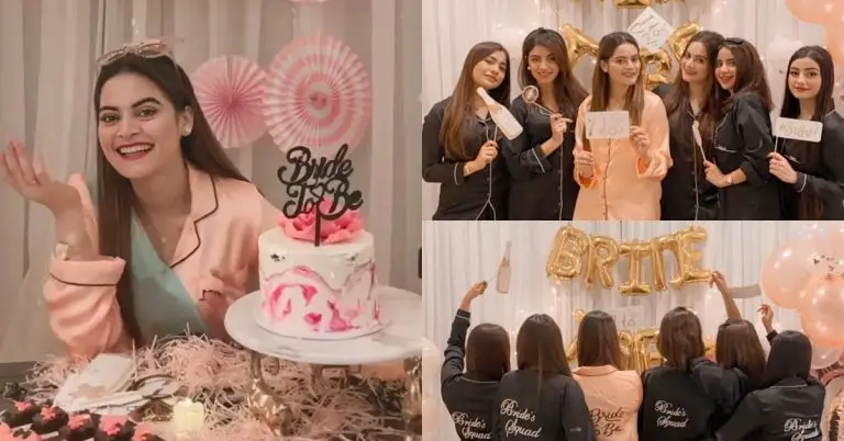 Aiman Khan Hosts A Bridal Shower For Minal Khan