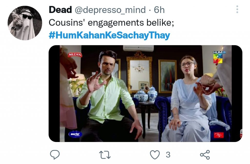 Twitter Buzzes With Hilarious Memes On Hum Kahan Kay Sachay Thay