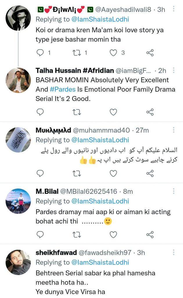 Public is Ecstatic With Drama Serial Pardes’ Ending