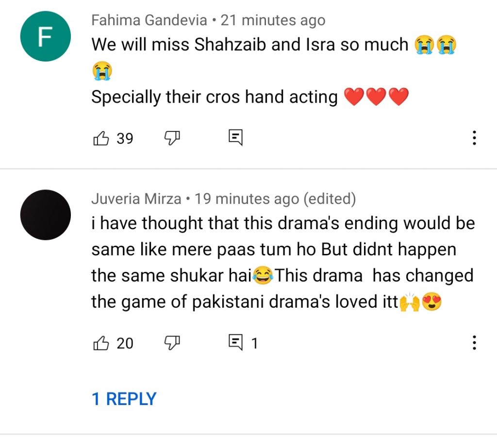 Drama Serial Ishq Hai Ended On Happy Note - Public Opinion