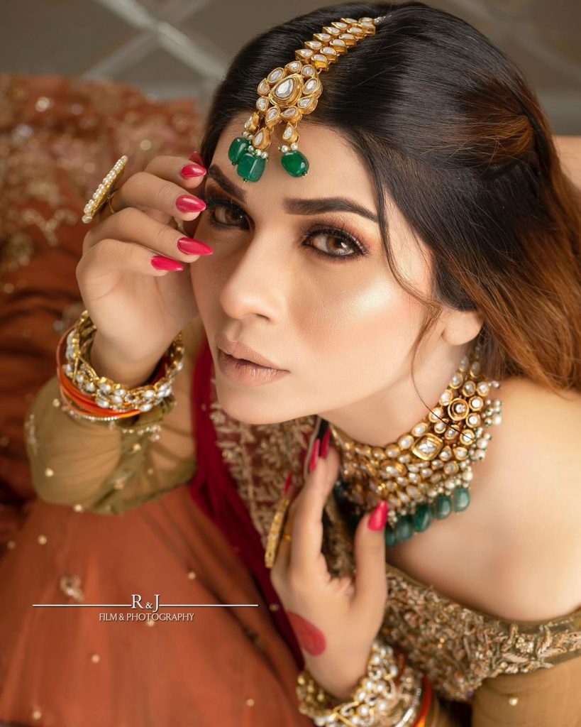 Mahi Baloch Nails Ethereal Charm In Her Latest Bridal Shoot