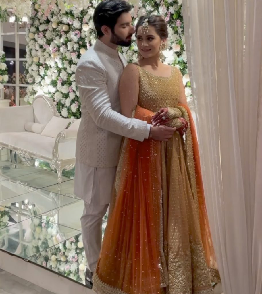 Ahsan Mohsin and Minal Khan Wedding Pictures