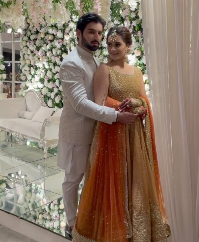 Ahsan Mohsin and Minal Khan Wedding Pictures