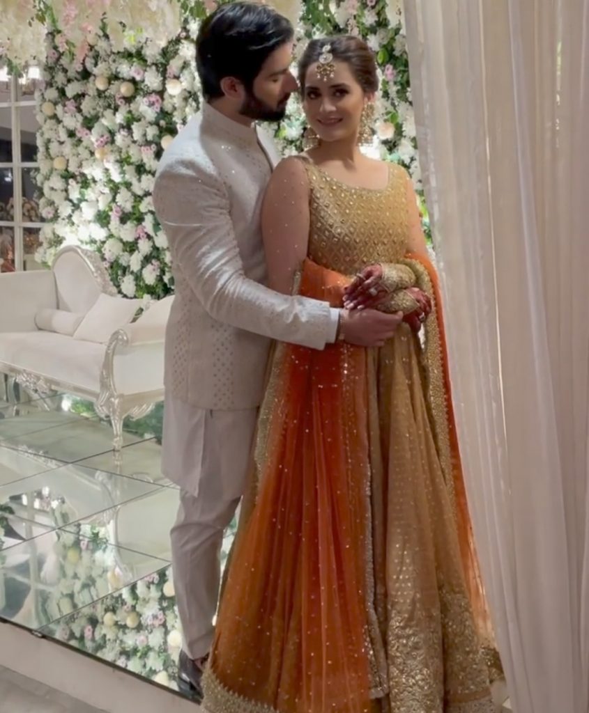 Ahsan Mohsin and Minal Khan Wedding Pictures