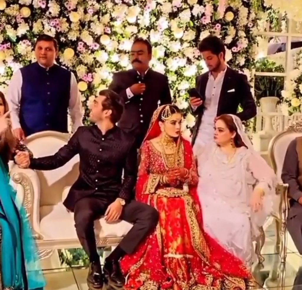 Ahsan Mohsin and Minal Khan Wedding Pictures