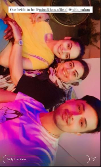 Minal Khan And Ahsan Mohsin Ikram's Pre-Wedding Celebrations