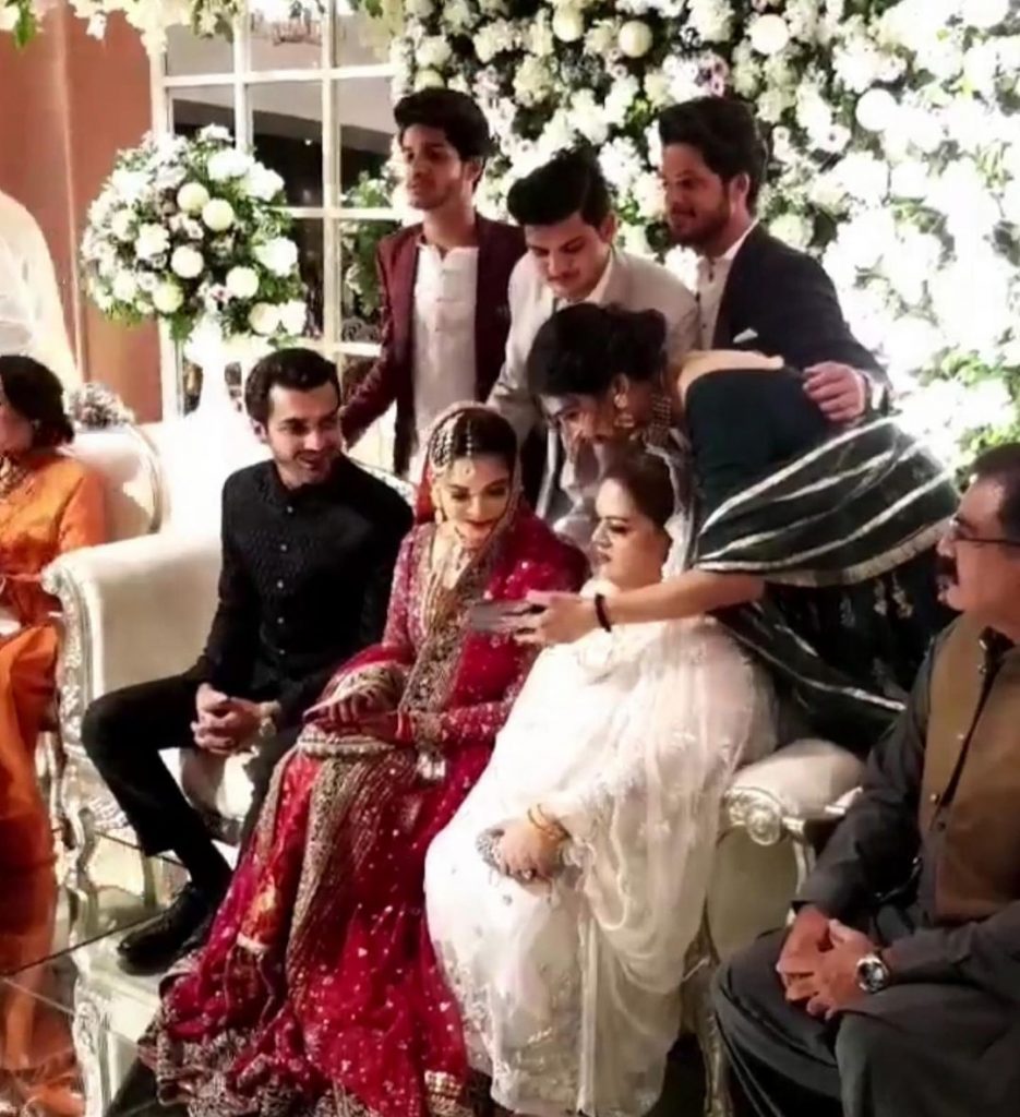 Ahsan Mohsin and Minal Khan Wedding Pictures