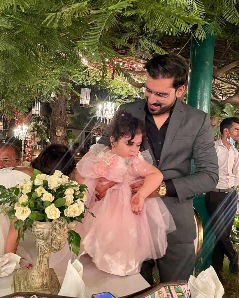 Ahsan Mohsin Ikram & Minal Khan Walima Pictures