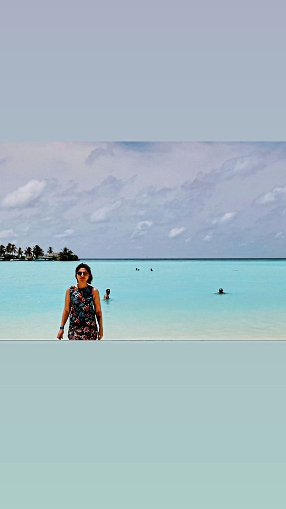 Natasha Ali Vacationing With Her Husband At Maldives