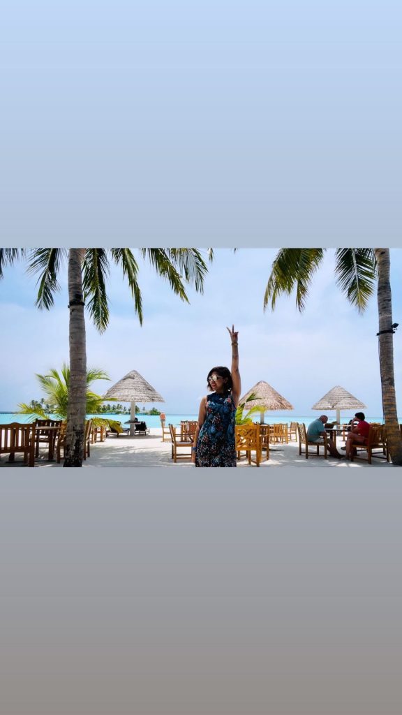 Natasha Ali Vacationing With Her Husband At Maldives