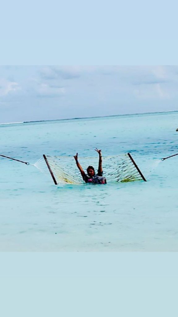 Natasha Ali Vacationing With Her Husband At Maldives