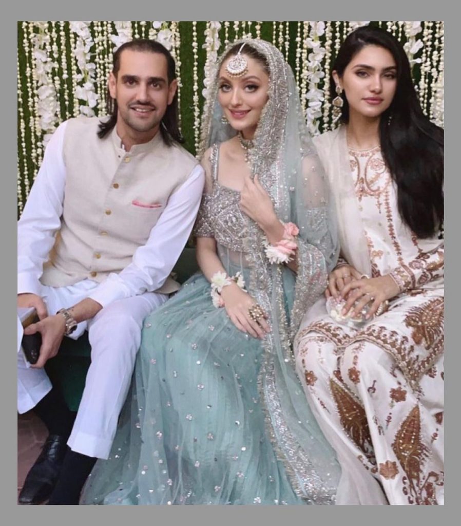 Neha Rajpoot And Shahbaz Taseer's Reception Pictures Invite Severe Criticism