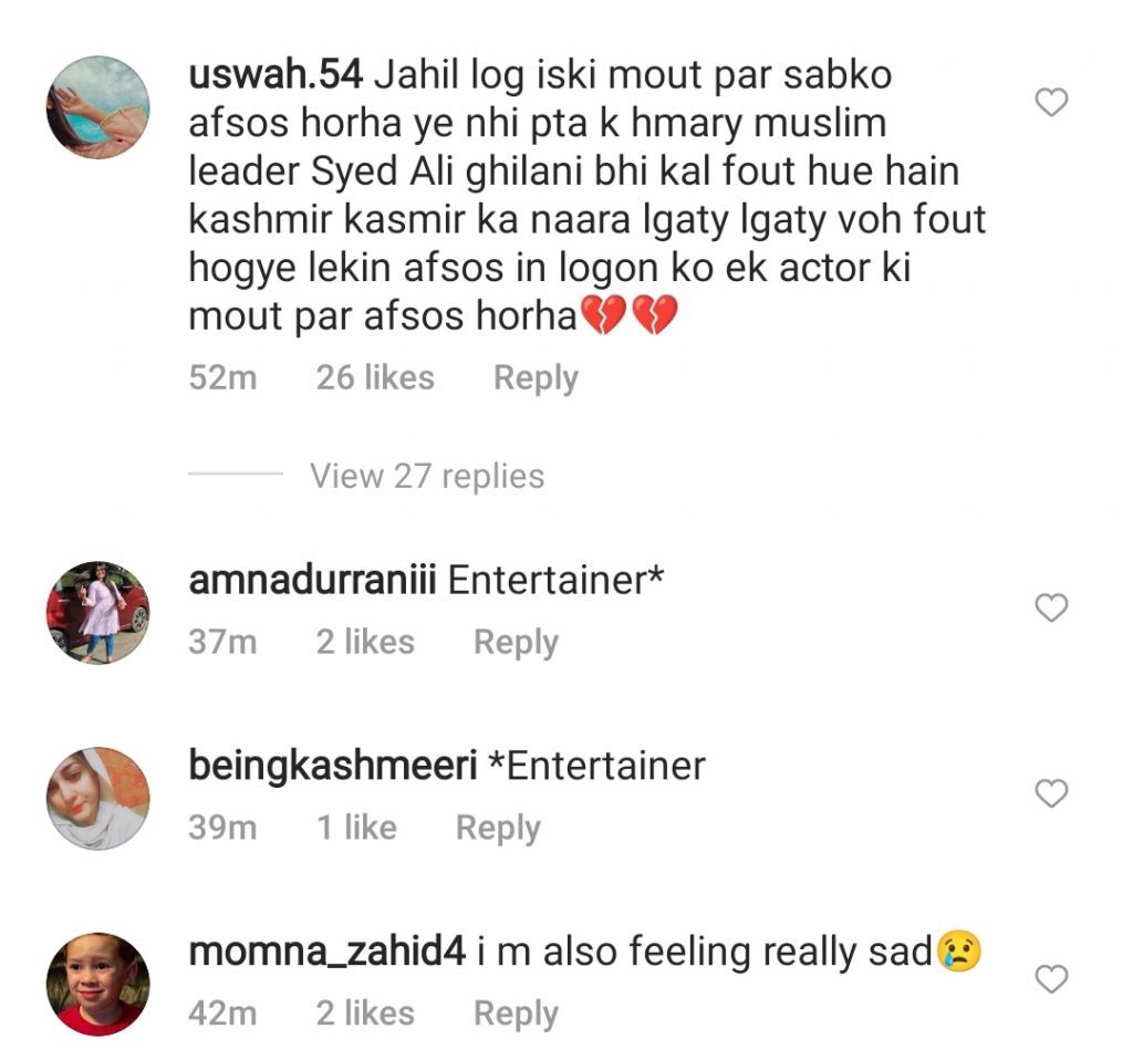 Noor Bukhari Heavily Criticized for Her Comment On Sidharth Shukla's Death