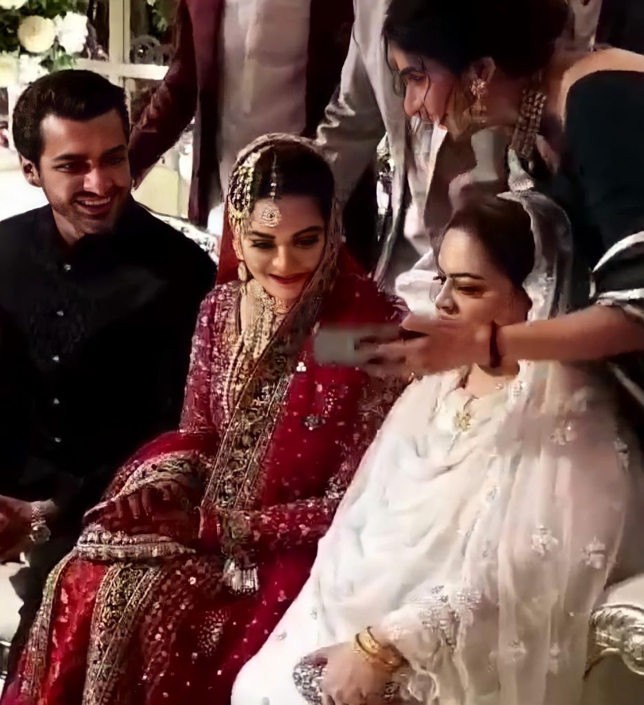 Ahsan Mohsin and Minal Khan Wedding Pictures