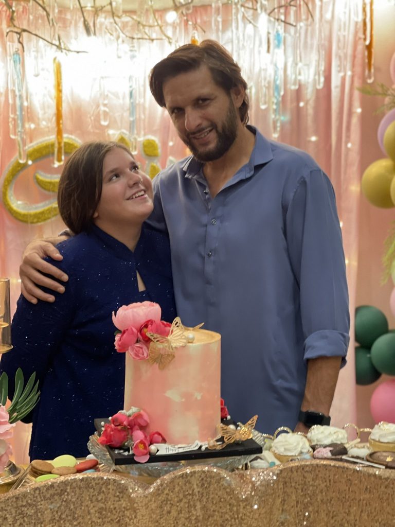 Shahid Afridi's Heartfelt Birthday Wish For Daughter - Pictures