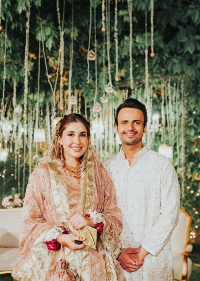 Usman Mukhtar and Zunaira Inam's Mehndi Event- Exclusive Pictures