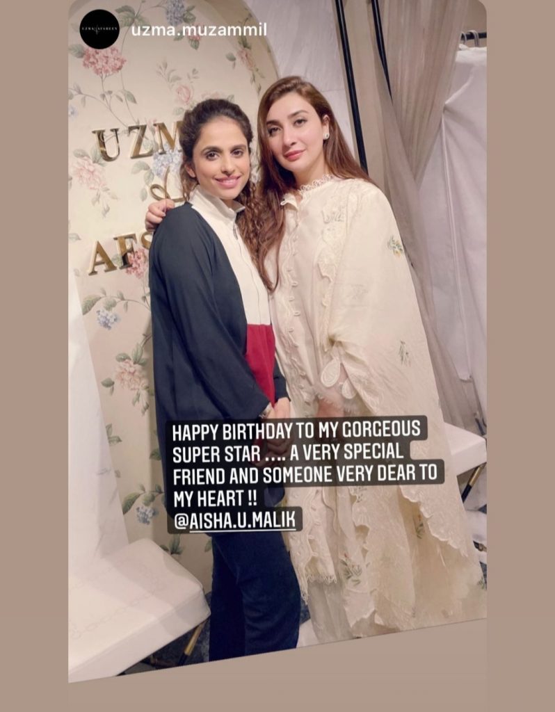 Latest Clicks From Aisha Khan's Birthday Celebration
