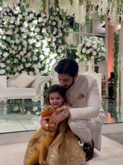 Adorable Pictures Of Amal Muneeb From Minal Khan's Wedding Festivities