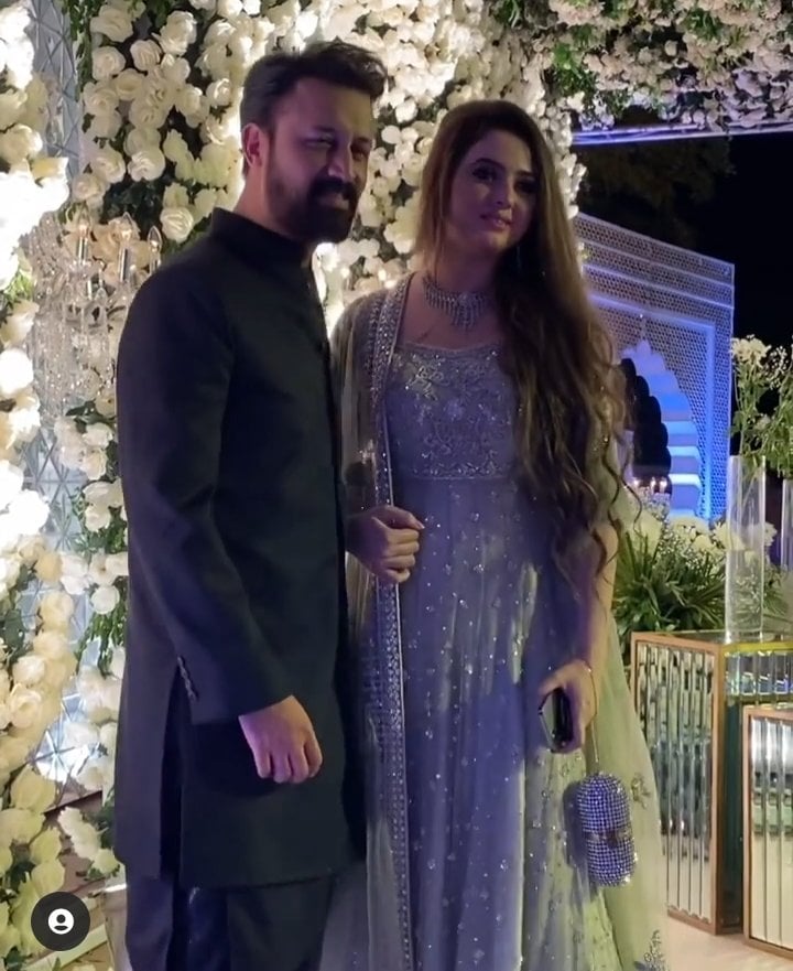 Atif Aslam Spotted With Wife Sara Bharwana At A Family Wedding
