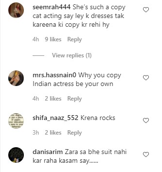 Ayeza Khan Spotted Wearing Same Dress As Kareena Kapoor - Public Reaction
