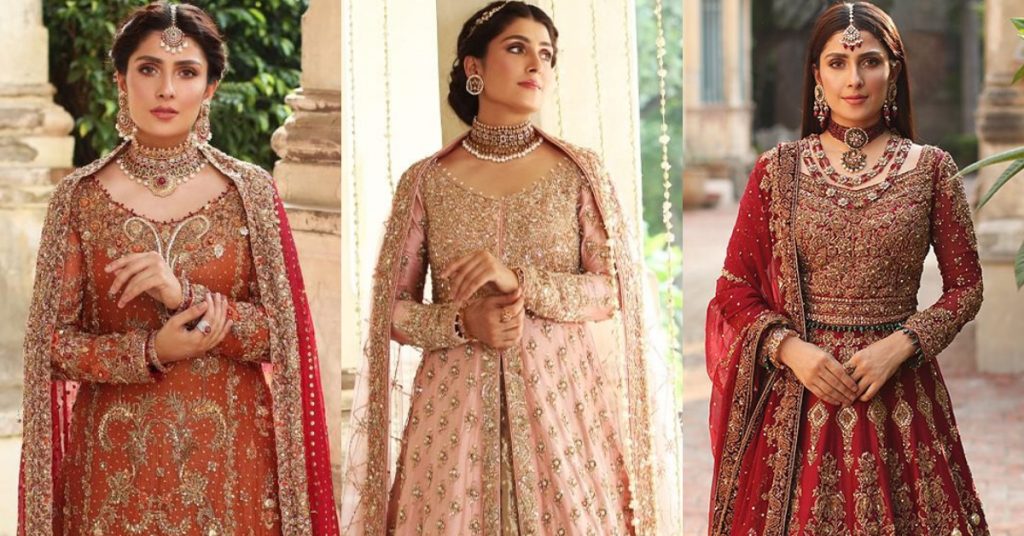 Aisha Imran Bridal Collection'21 Featuring Ayeza Khan