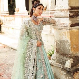 Ayeza Khan Is A Vision In Traditional Bridal Ensembles By Aisha Imran ...