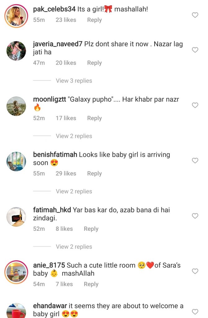 Falak Shabir Excitedly Gives A Peek Into His Baby's Nursery - Comments