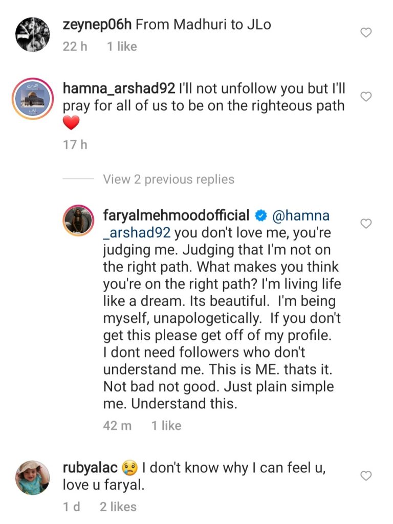 Faryal Mehmood's Bold Reply To Haters Gets More Hate