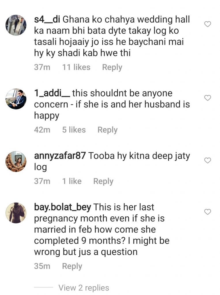 Ghana Ali Replies To People Questioning Her Pregnancy