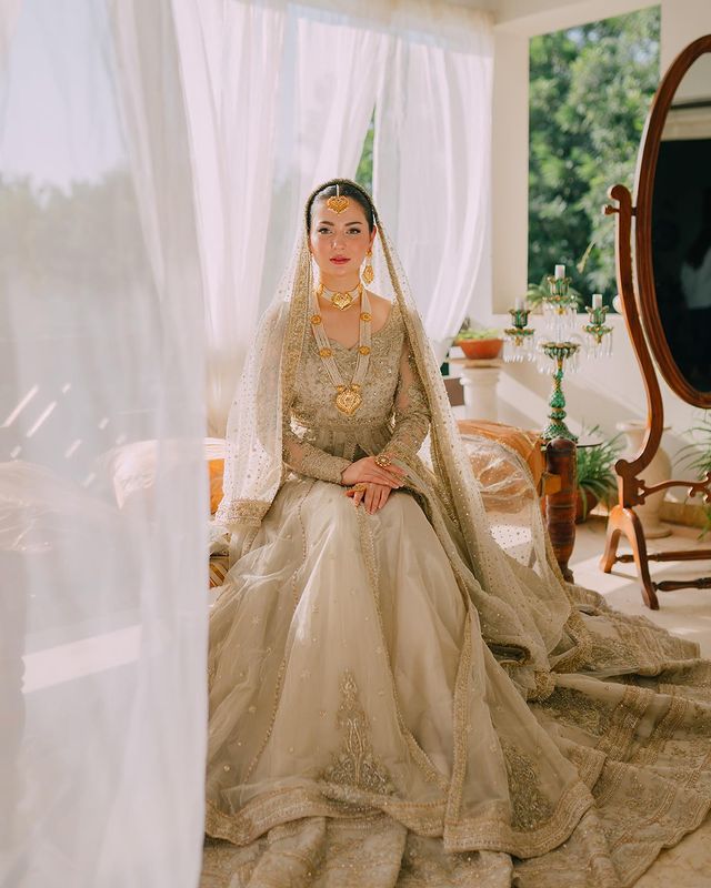 Hania Aamir Looks Splendid In Her Recent Bridal Shoot