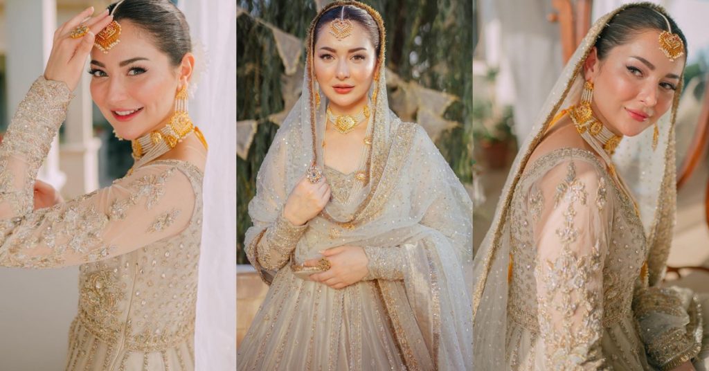 Hania Aamir Looks Splendid In Her Recent Bridal Shoot