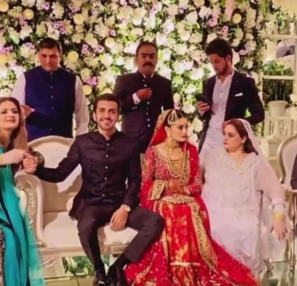 Ahsan Mohsin and Minal Khan Wedding Pictures