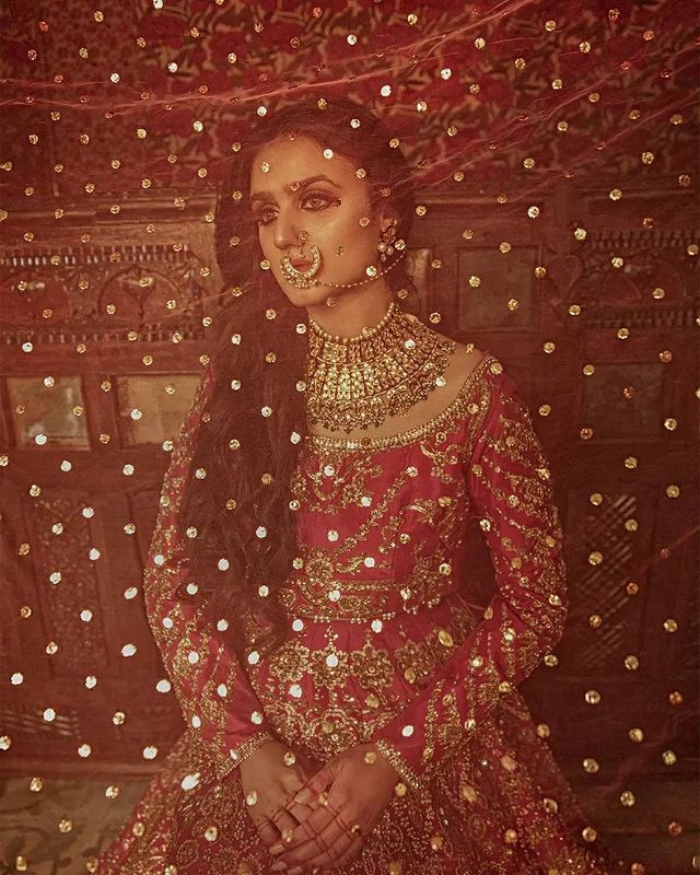 Hira Mani Looks Stellar In Bridal Ensembles By Ali Xeeshan