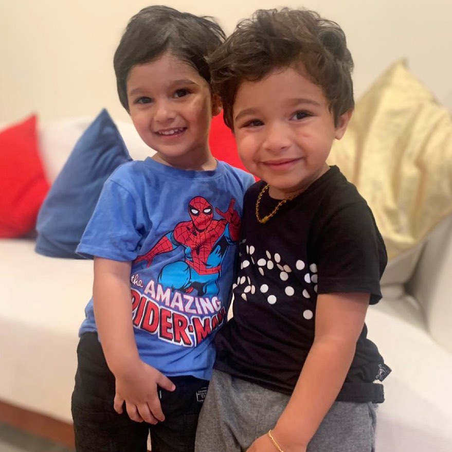 Latest Clicks Of Sania Mirza And Shoaib Malik's Son Izhaan Mirza Malik