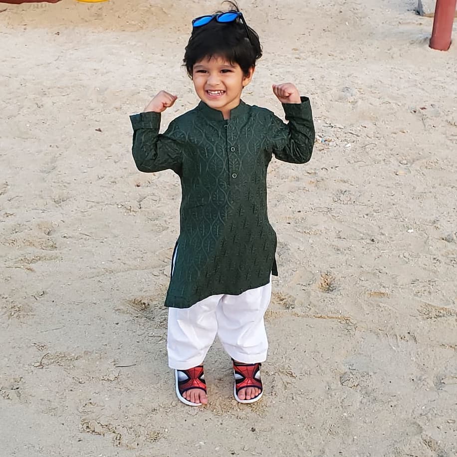 Latest Clicks Of Sania Mirza And Shoaib Malik's Son Izhaan Mirza Malik