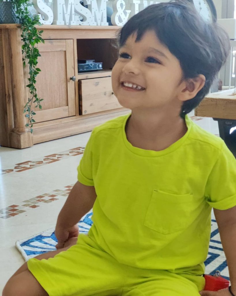 Latest Clicks Of Sania Mirza And Shoaib Malik's Son Izhaan Mirza Malik