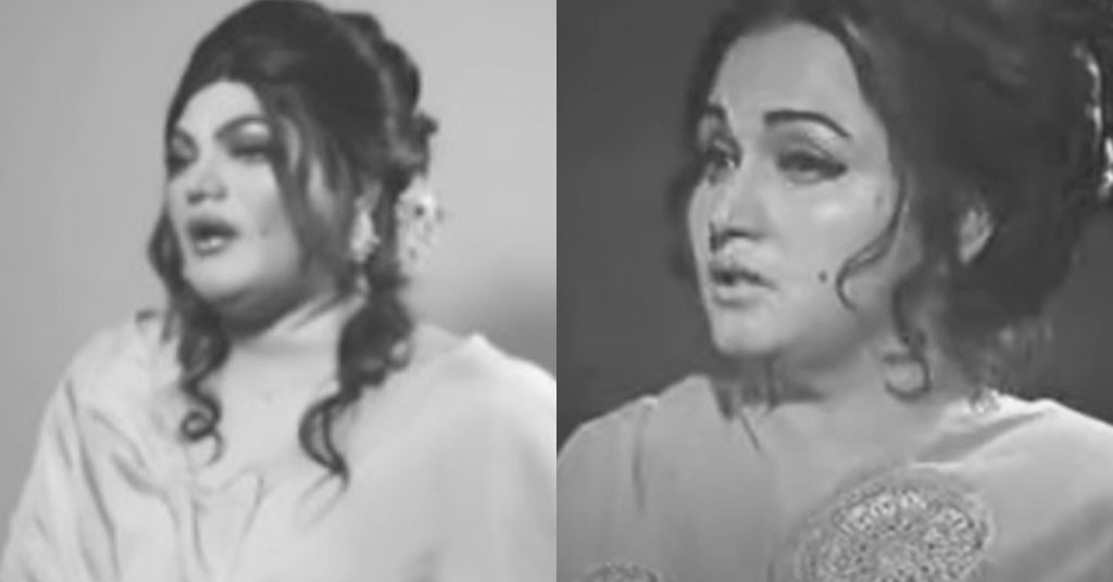 Makeup Artist Shoaib Khan Recreated Madam Noor Jahans Look On Defence Day Reviewitpk 