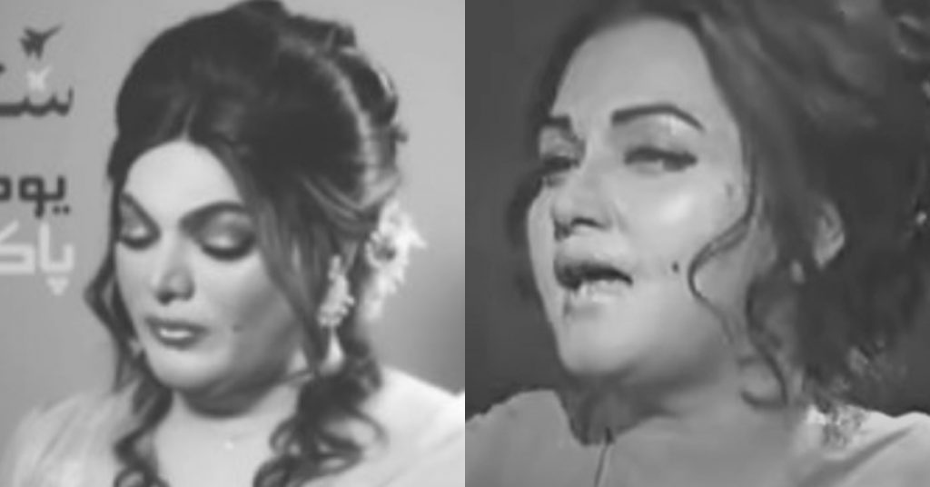 Makeup Artist Shoaib Khan Recreated Madam Noor Jahan's Look On Defence Day