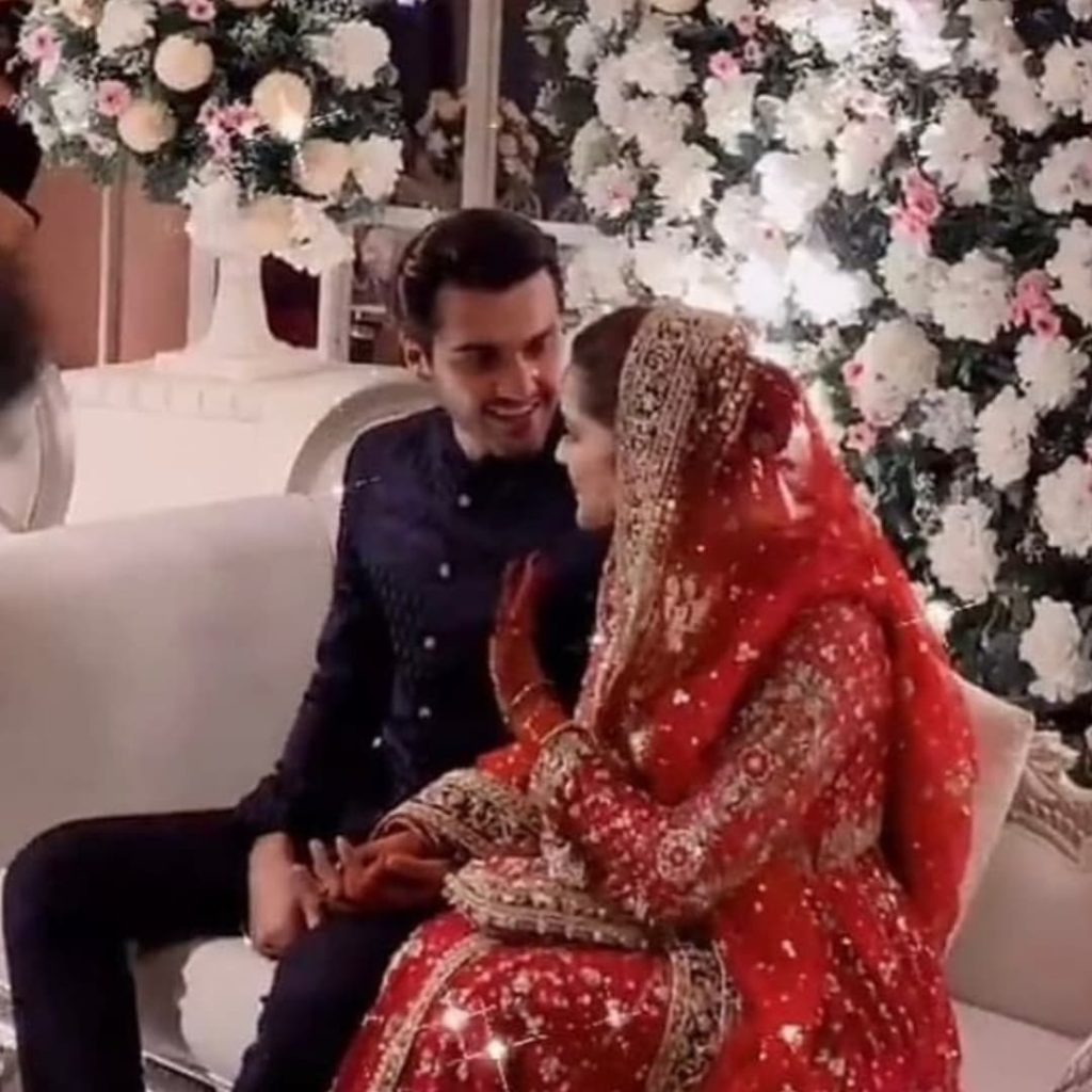 Ahsan Mohsin and Minal Khan Wedding Pictures