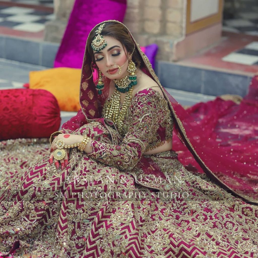 Samsara Couture House Bridal Attire Featuring Nawal Saeed