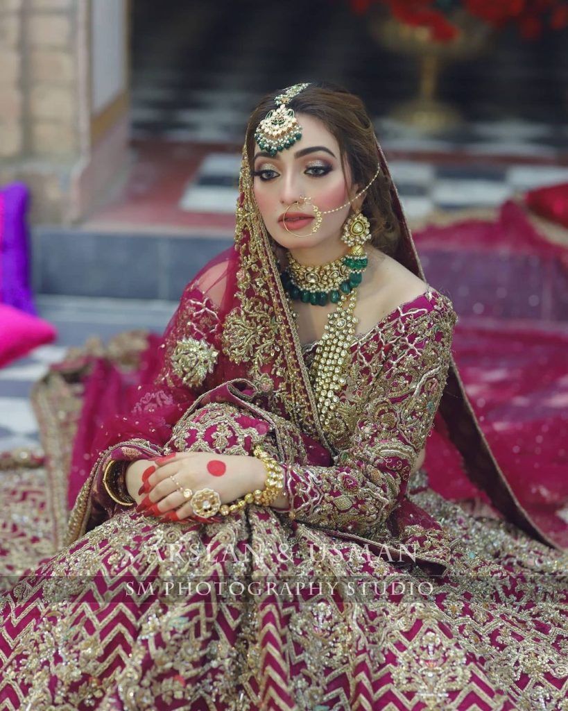 Samsara Couture House Bridal Attire Featuring Nawal Saeed