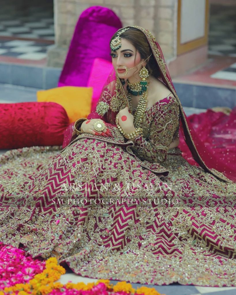 Samsara Couture House Bridal Attire Featuring Nawal Saeed